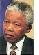 L'ancien pr�sident sud africain, Prix Nobel de la Paix 1993, Nelson Mandela