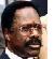 Le pr�sident du Gabon, Omar Bongo Ondimba
